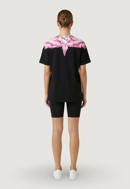 T-Shirt Marcelo Burlon "Icon Wings Multicolor" donna
