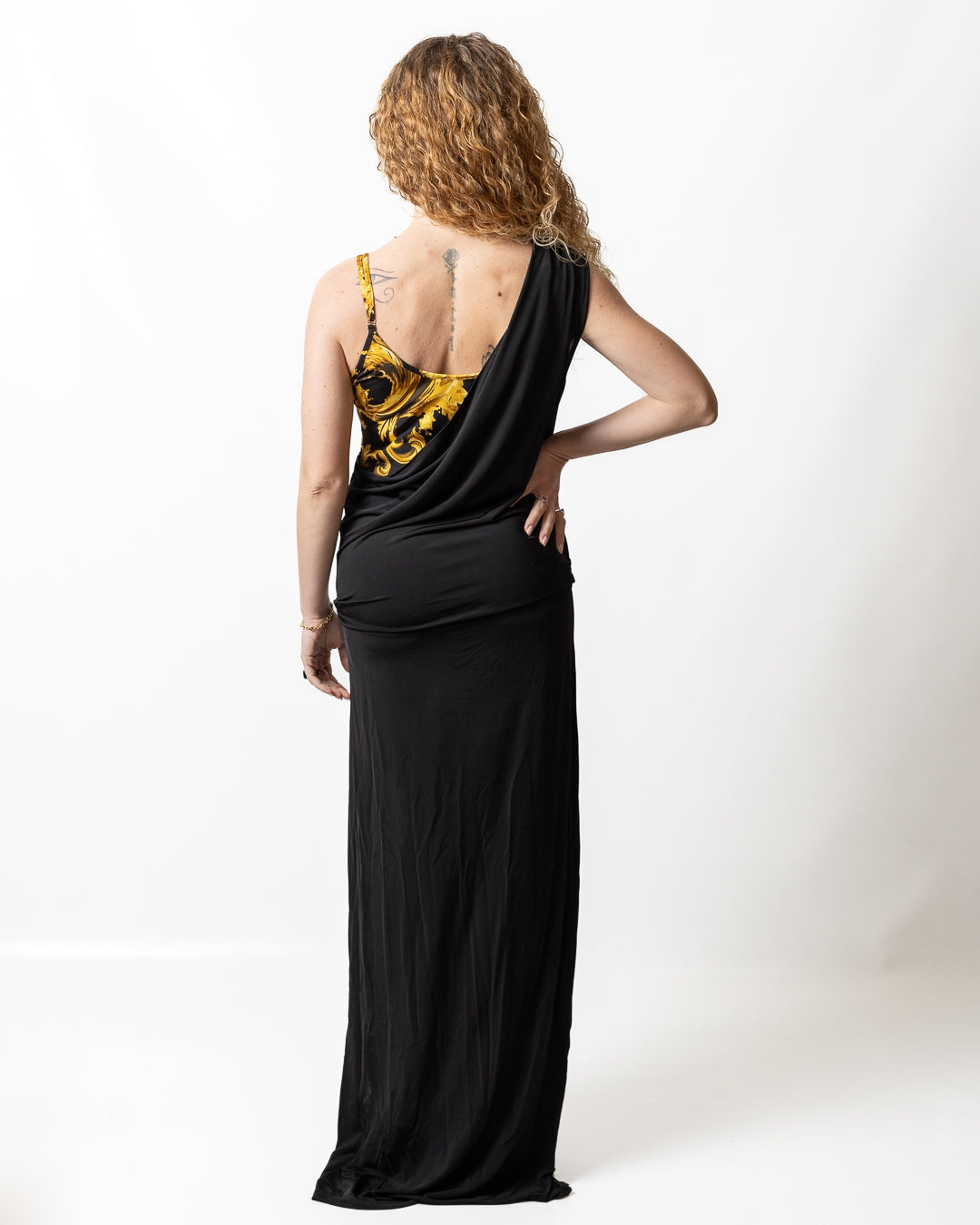 Abito Versace Jeans Couture "Wave Baroque" donna