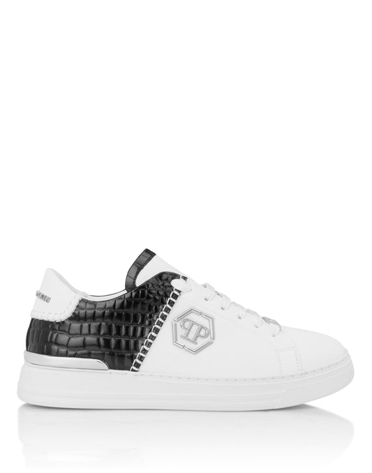 Sneakers Philipp Plein Low-Top Icon Cocco Mix uomo