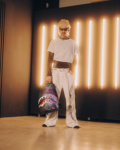 Zaino Sprayground nero Treehouse party  dlxsv backpack