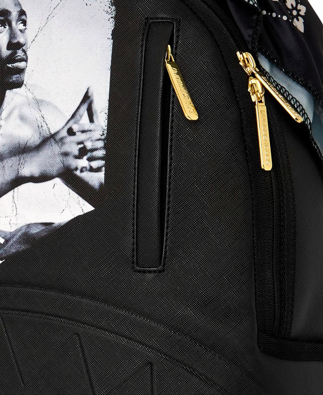Zaino Sprayground nero TUPAC BACKPACK