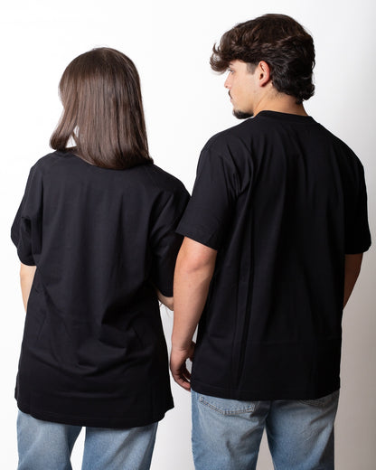 T-Shirt Moschino con logo strass