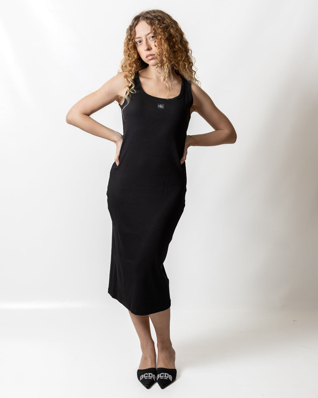  Abito Calvin Klein in costina donna