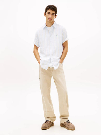Camicia Tommy Jeans "Regular SeerSucker" uomo