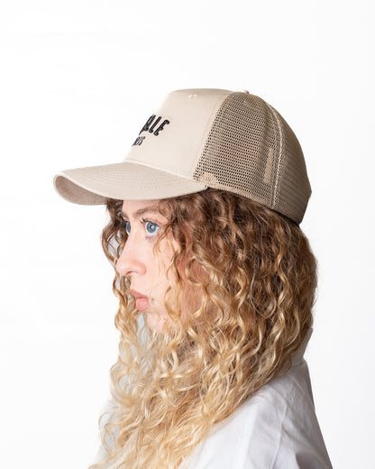 Cappello Gaelle in rete con ricamo
