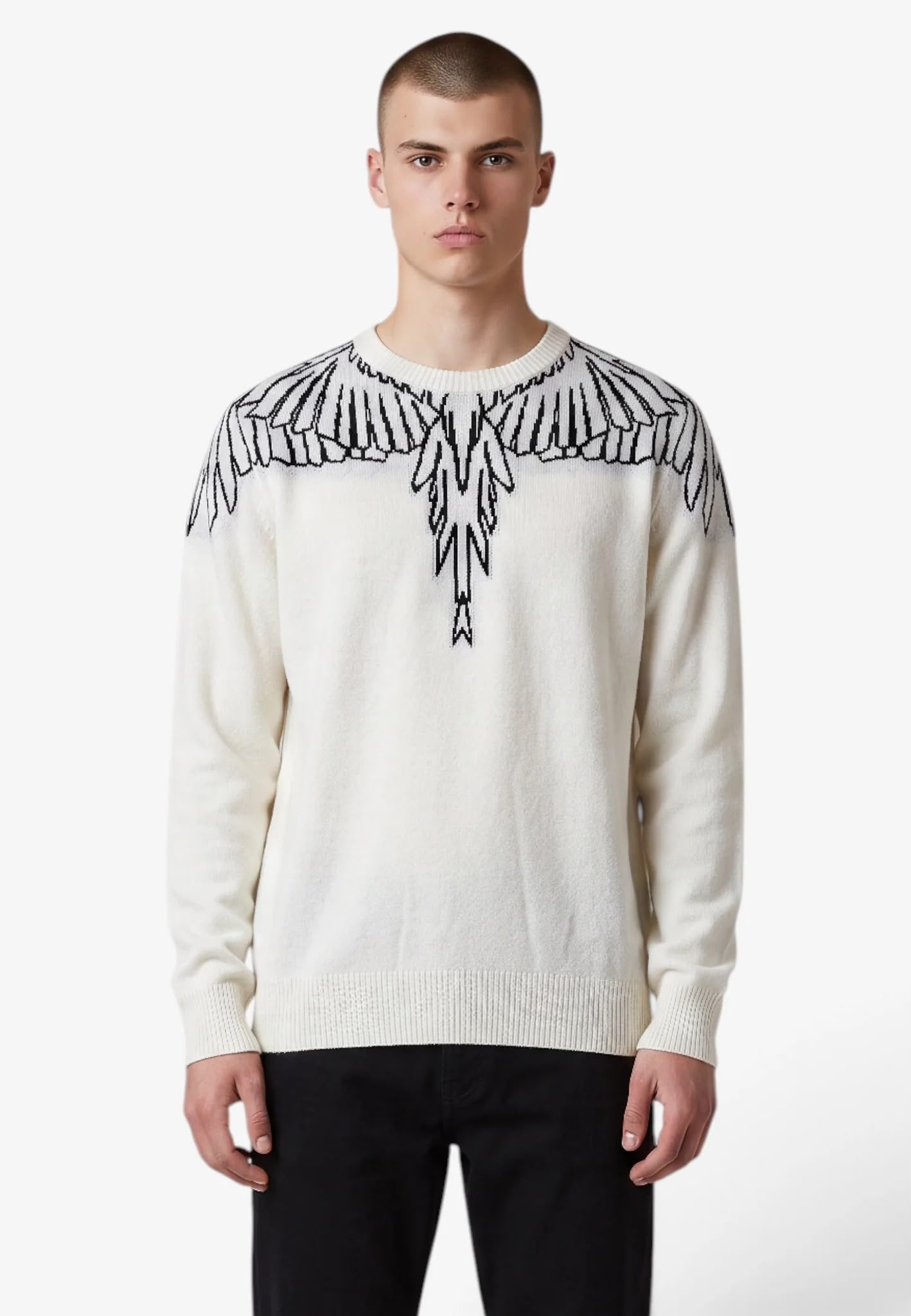 Maglia Marcelo Burlon "Icon Wings" uomo