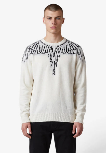 Maglia Marcelo Burlon "Icon Wings" uomo