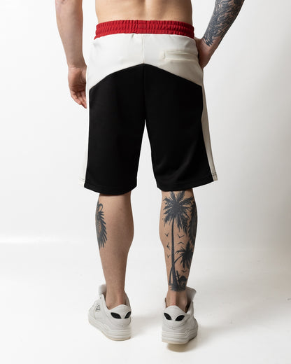 Short GCDS Essentials color block in nylon uomo