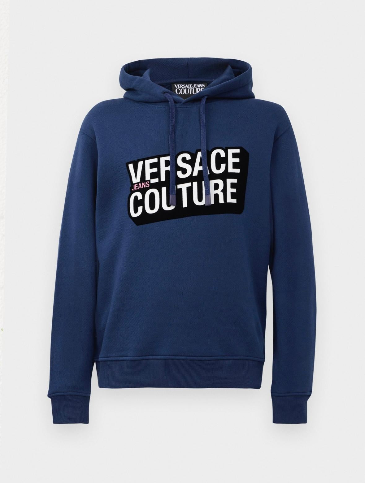 Felpa Versace Jeans Couture "Fleece Logo Square" uomo