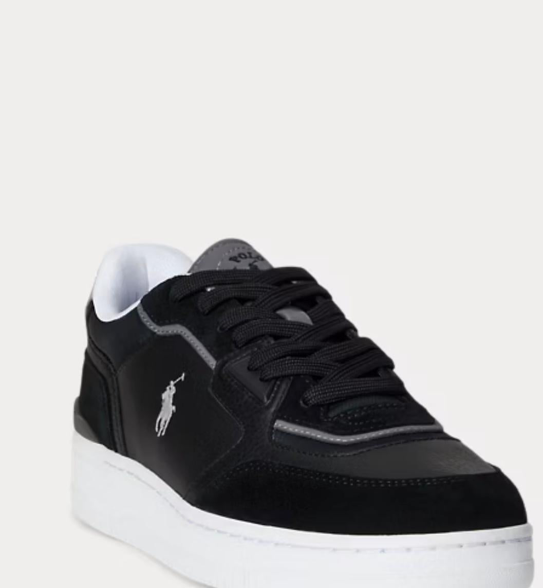 Sneakers Polo Ralph Lauren con dettagli in suede uomo