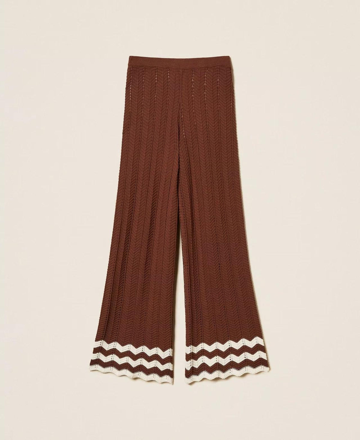 Pantalone Twinset Actitude in maglia donna