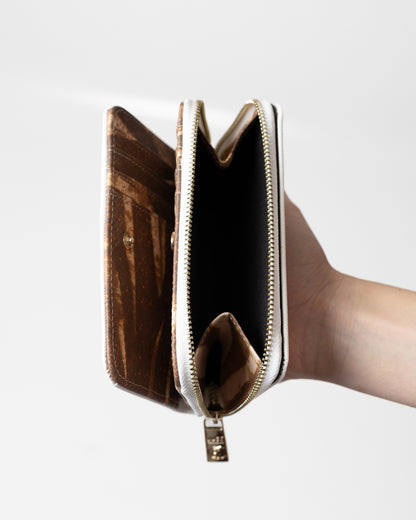 Portafogli Just Cavalli in pelle con placchetta logata donna