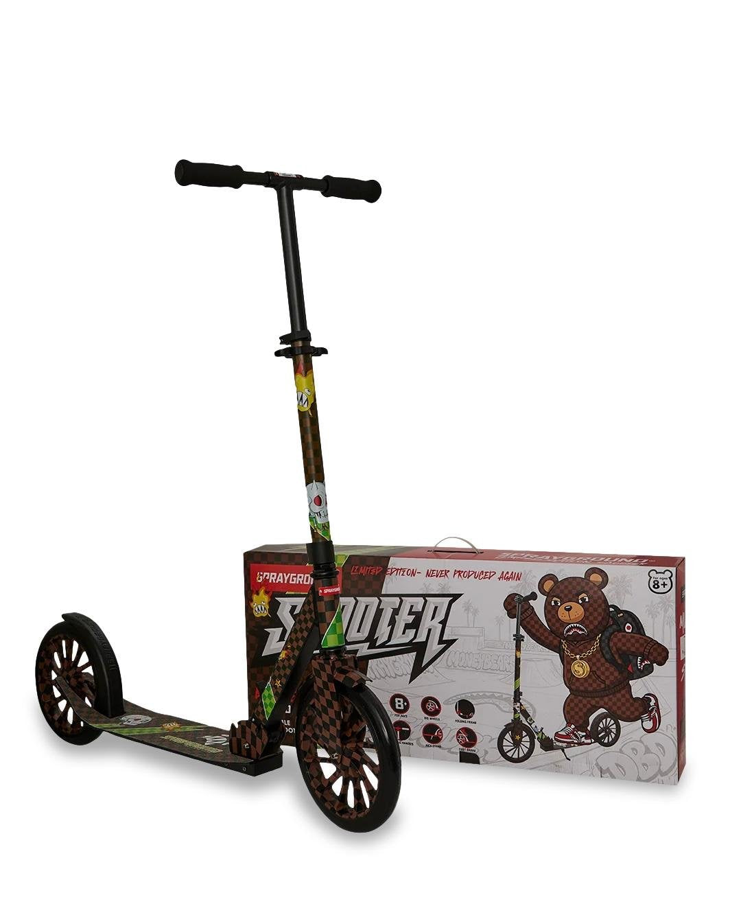 Monopattino Sprayground "Money Bear" – Limited Edition