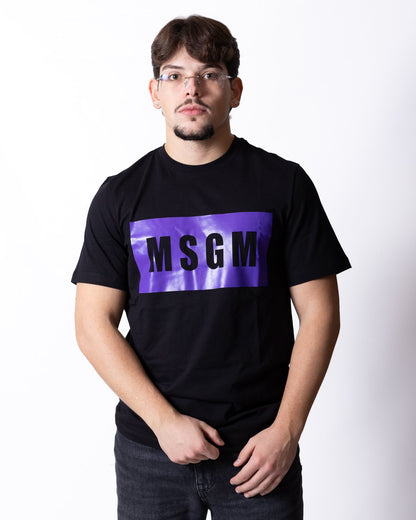 T-shirt MSGM con logo frontale