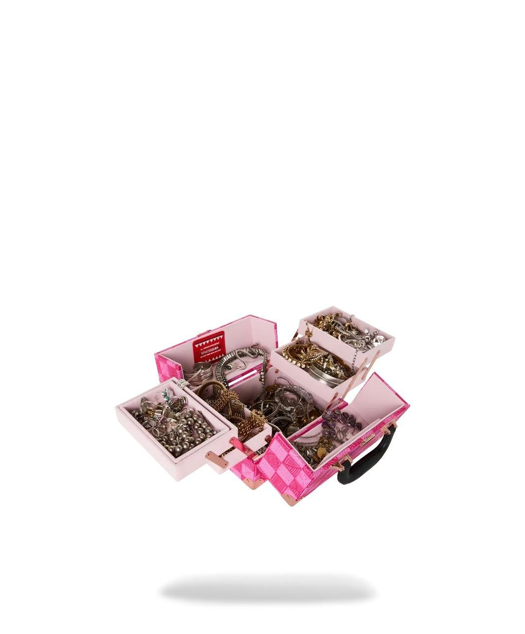 Valigetta Sprayground rosa NEW AI PATTERN JEWELRY CASE