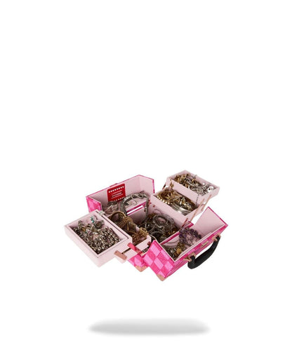 Valigetta Sprayground rosa NEW AI PATTERN JEWELRY CASE