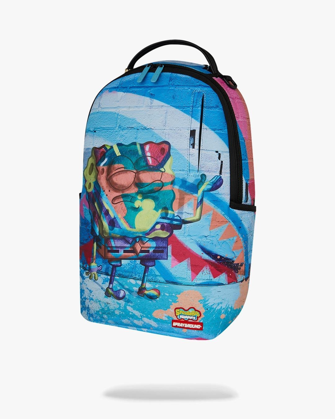 Zaino Sprayground celeste "PAINTED SPONGEBOB BACKPACK" dlxsv backpack