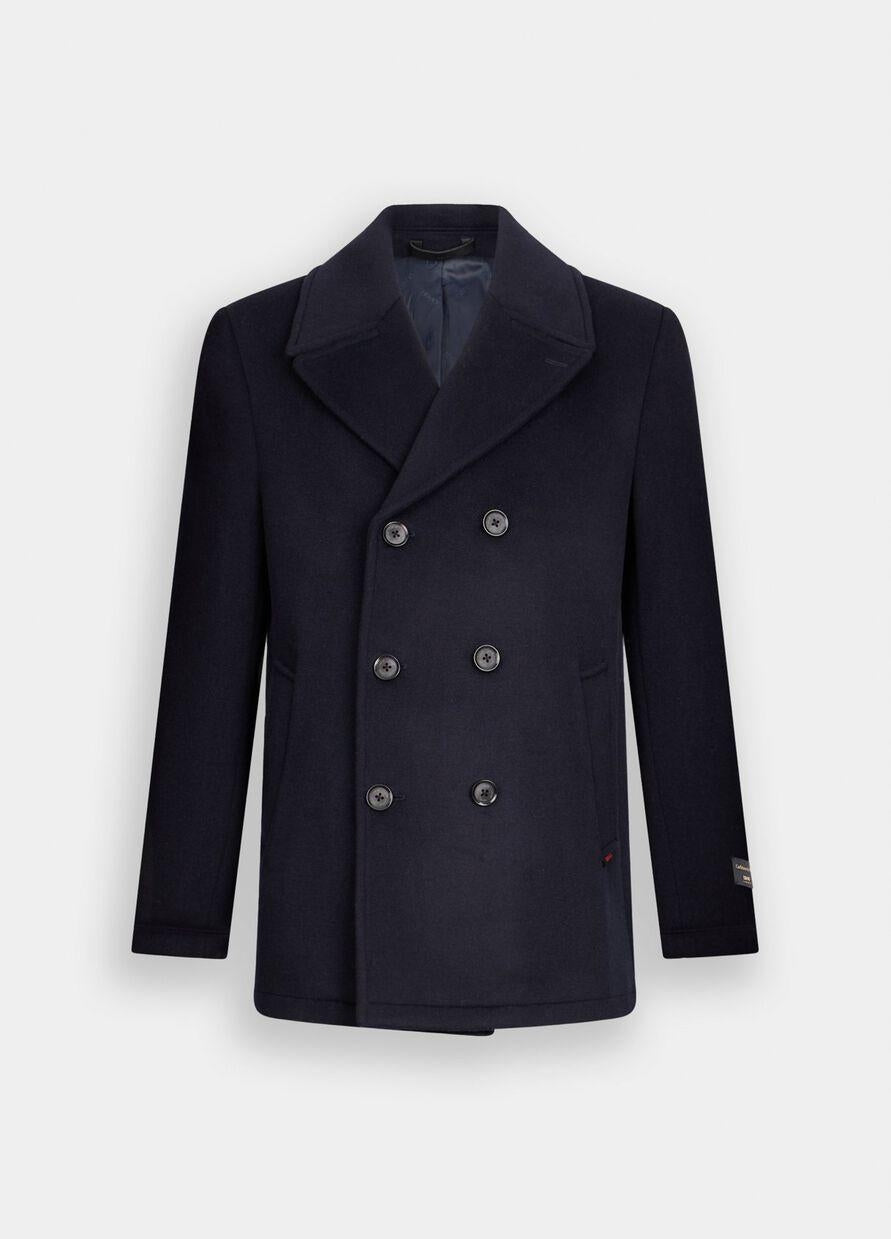 Cappotto Liu Jo doppiopetto in lana e cashmere uomo