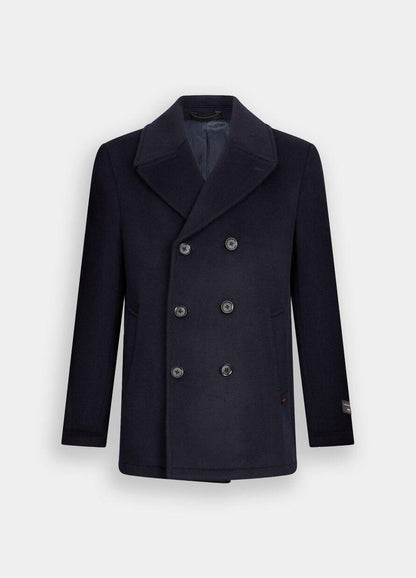 Cappotto Liu Jo doppiopetto in lana e cashmere uomo