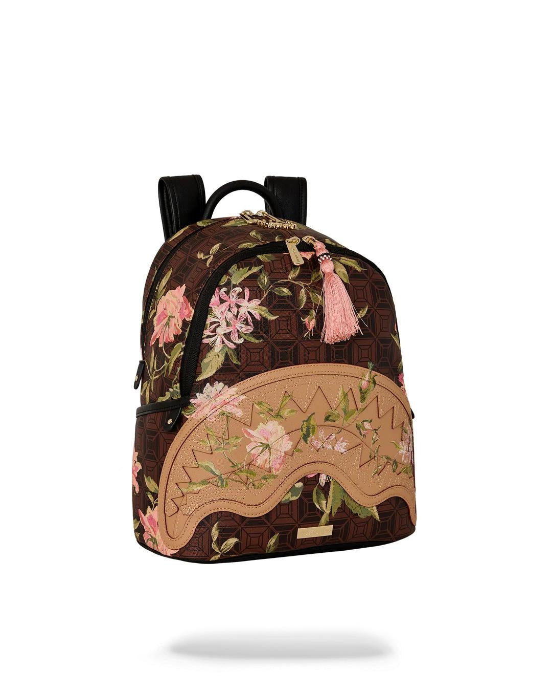 Zainetto Sprayground marrone "AI Henny floral savage backpack"