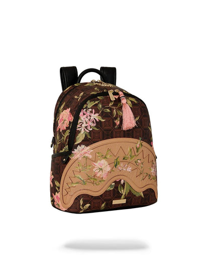Zainetto Sprayground marrone "AI Henny floral savage backpack"