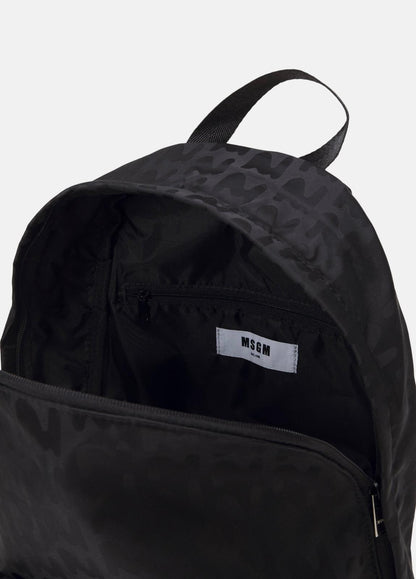 Zaino MSGM con logo all-over
