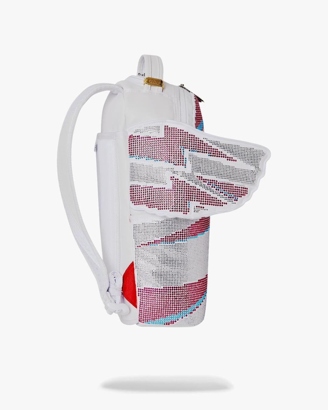 Zaino Sprayground bianco  mini "AI WINGS MINI BACKPACK"
