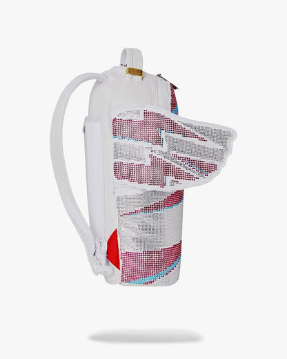 Zaino Sprayground bianco  mini "AI WINGS MINI BACKPACK"