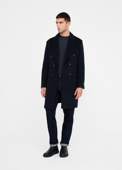 Cappotto Liu Jo doppiopetto in lana e cashmere uomo