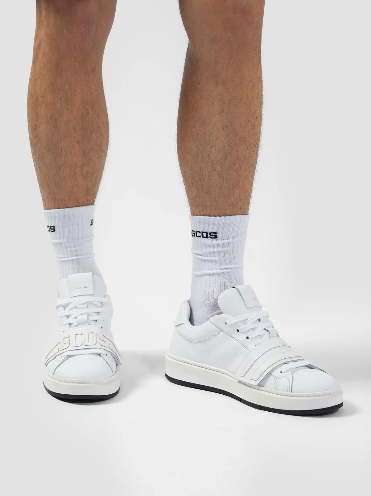 Sneakers GCDS con fascia logata