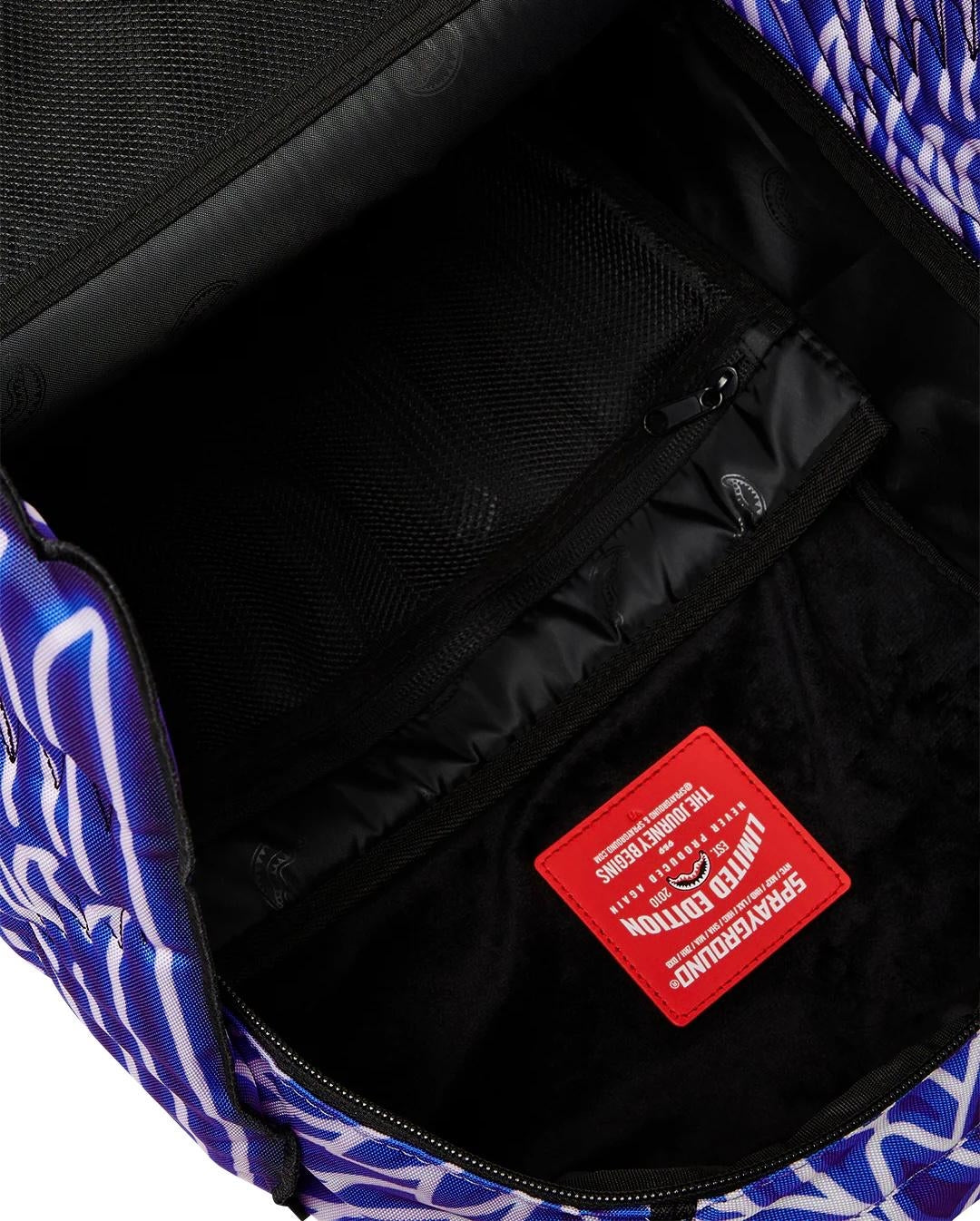 Zaino Sprayground viola Neon wing party dlx-wings backpack