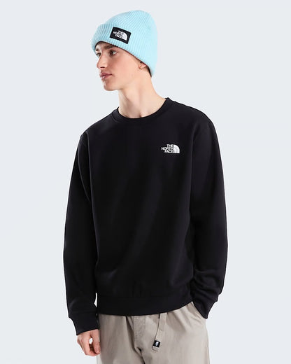 Felpa The North Face girocollo con maxi grafica e logo 