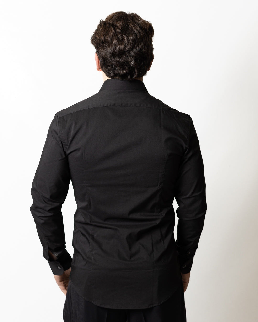 Camicia Daniele Alessandrini "Sartoria" collo francese uomo