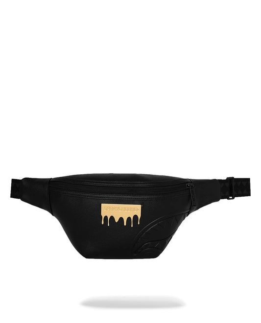 Marsupio Sprayground nero Gold Brick Lux Tortuga savvy crossbody