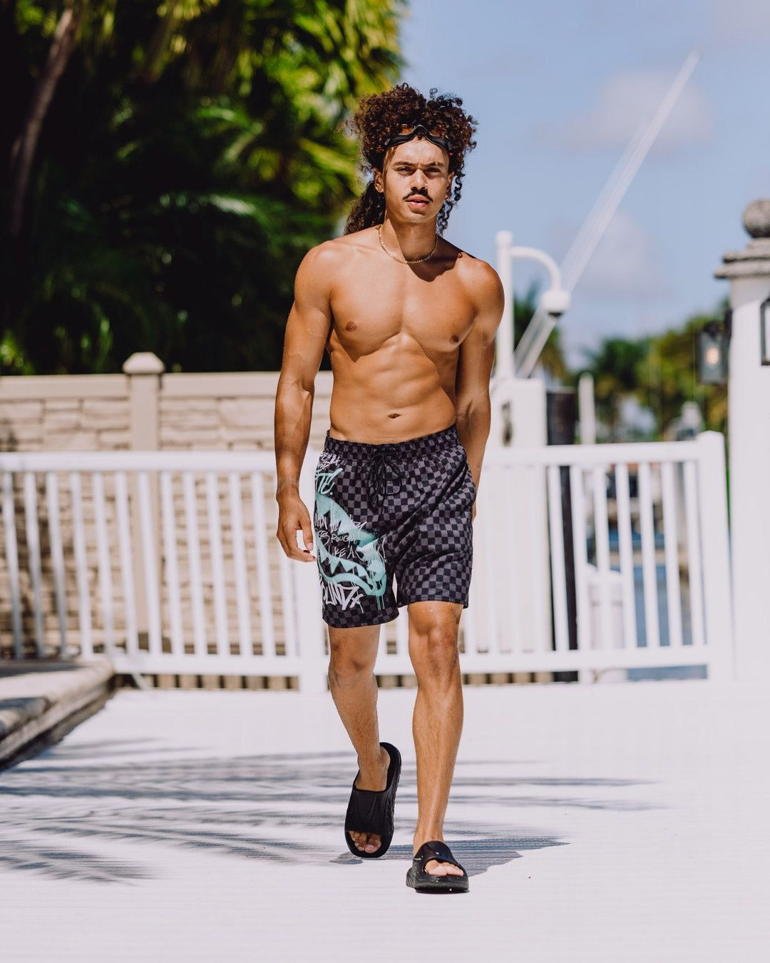 Boxer mare Sprayground con stampa graffiti uomo