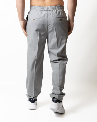 Pantalone Liu Jo jogger in misto lana uomo
