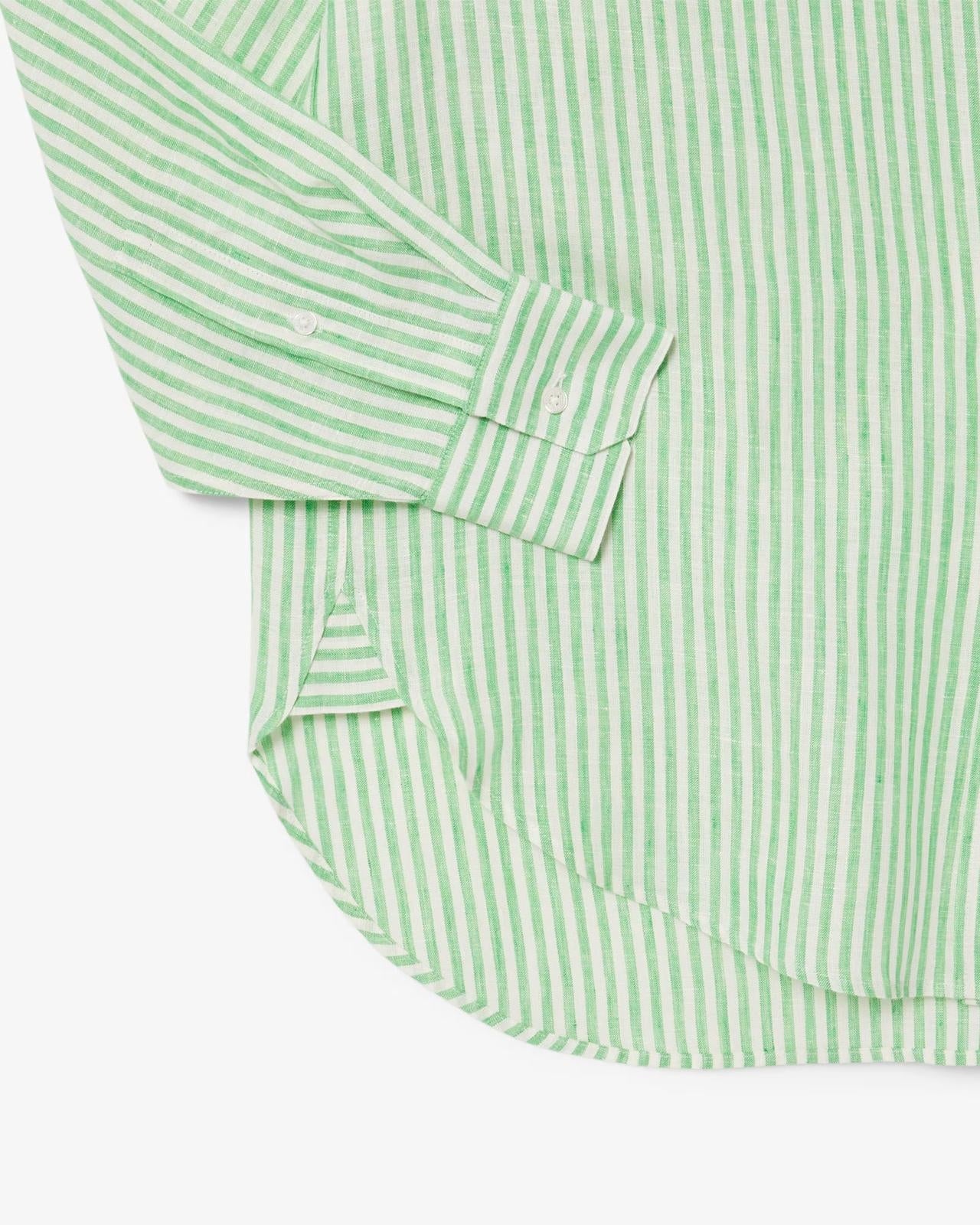 Camicia Lacoste maniche lunghe a righe