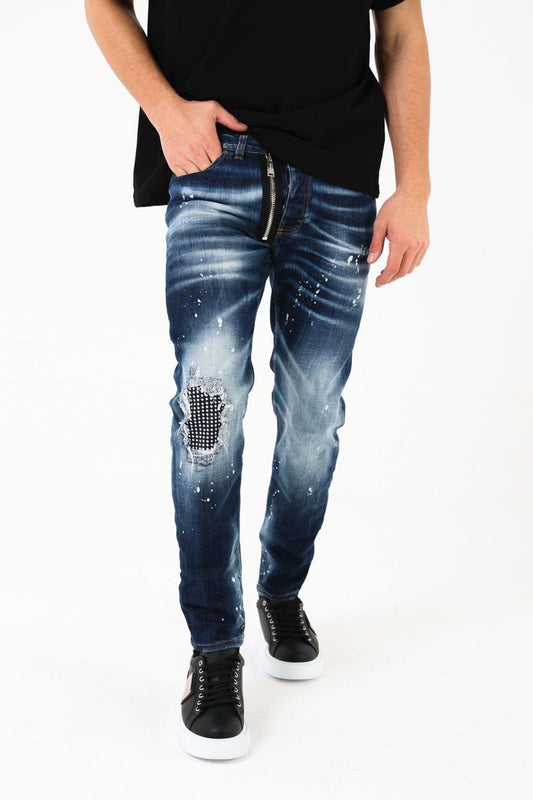 Jeans G2Firenze "Metal blue" uomo