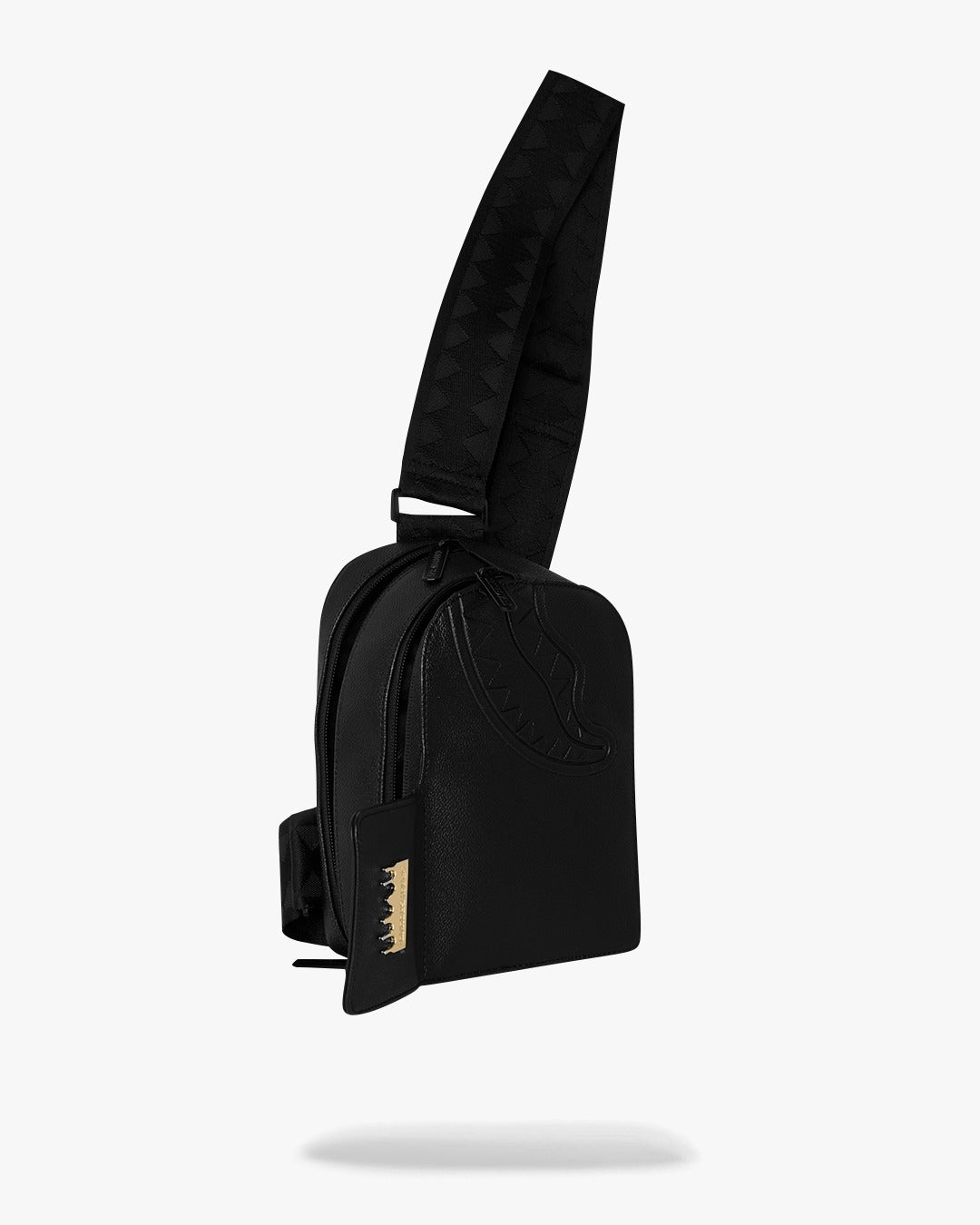 Tracolla Sprayground nero GOLD BRICK LUX BACKPACK SLING