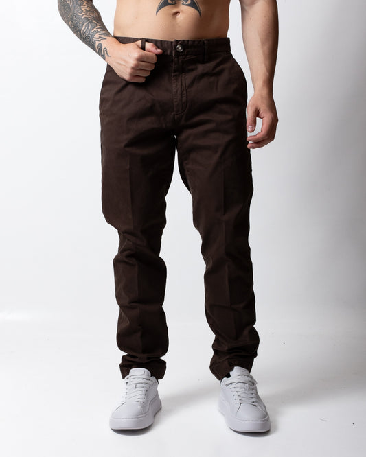 Pantalone Liu Jo chino effetto raso uomo