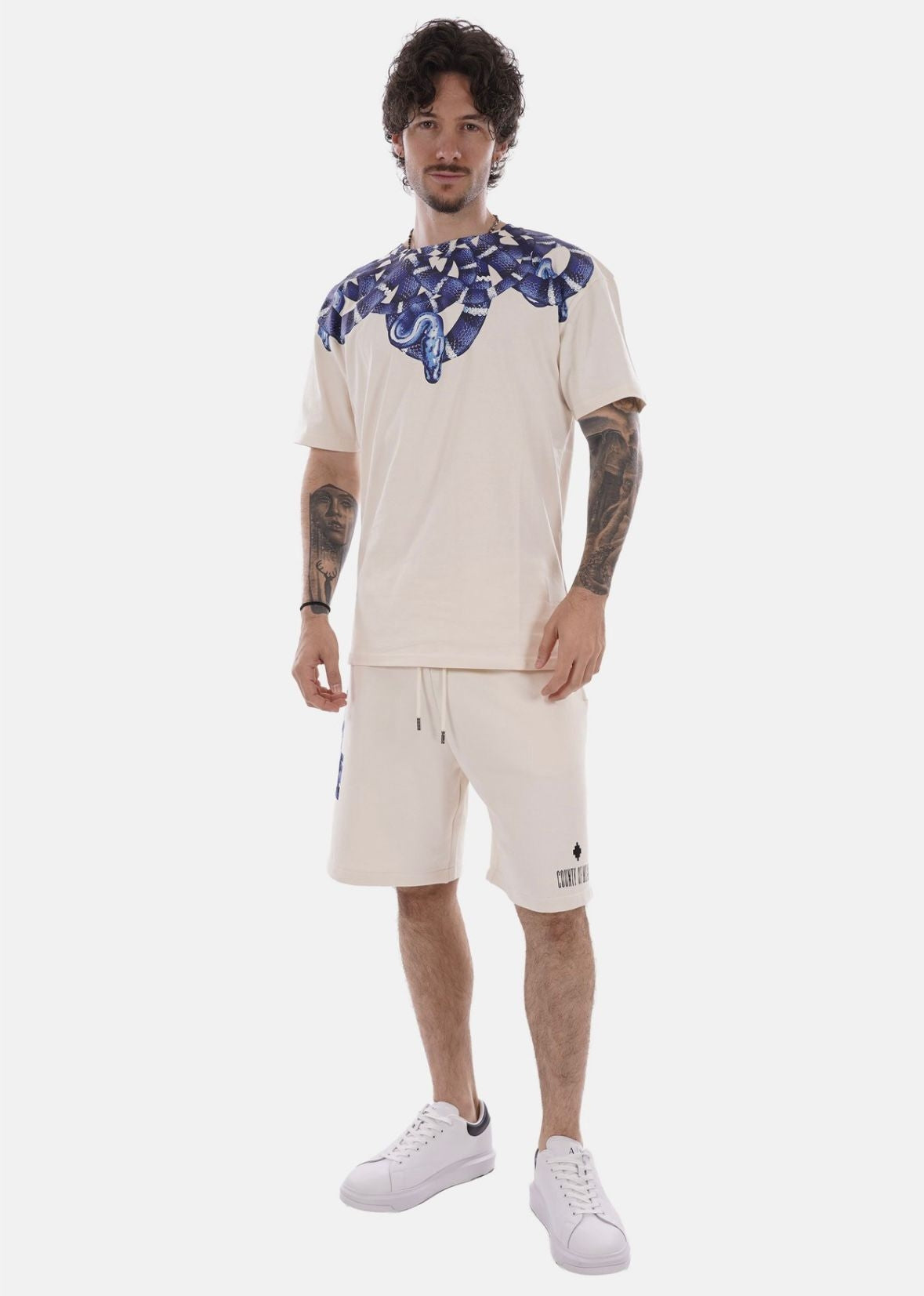 T-Shirt Marcelo Burlon "County Snake" uomo