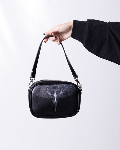 Tracolla Marcelo Burlon in ecopelle "Icon Wings"