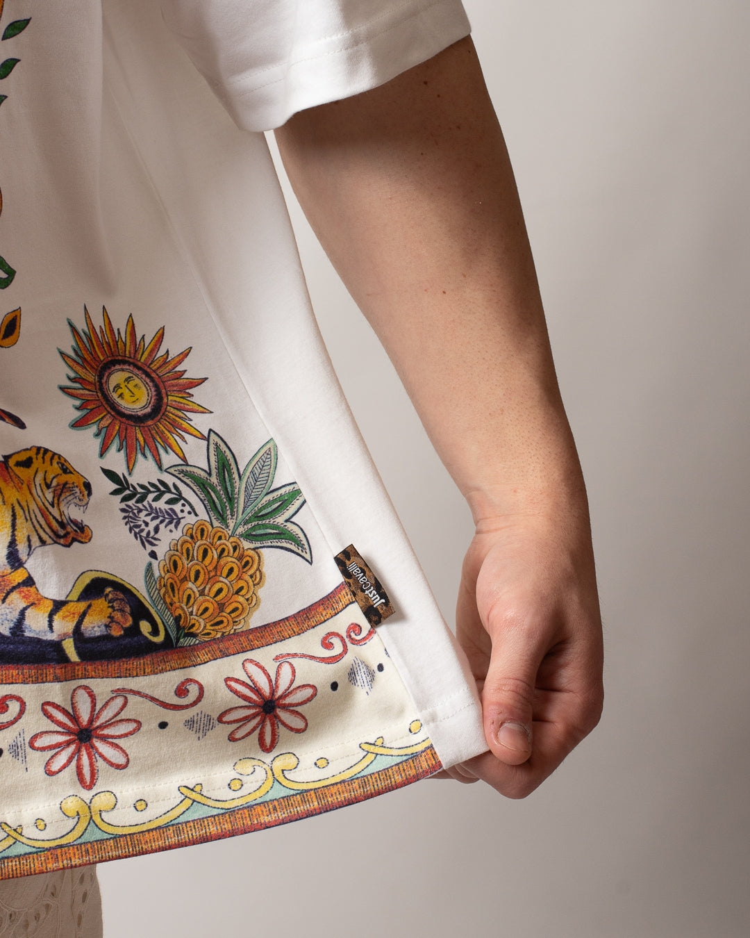 T-Shirt Just Cavalli "Garden Carousel" uomo