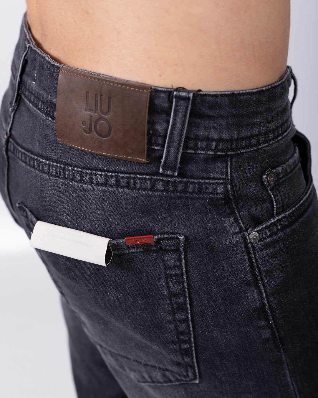 Jeans Liu Jo "Slim fit" con logo patch