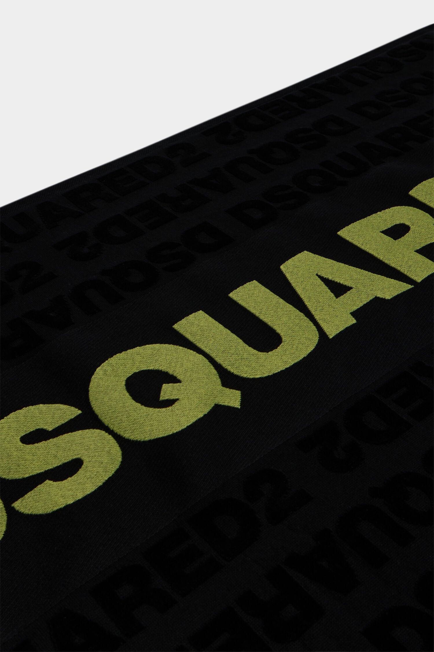 Telo mare Dsquared2 in spugna con logo all-over