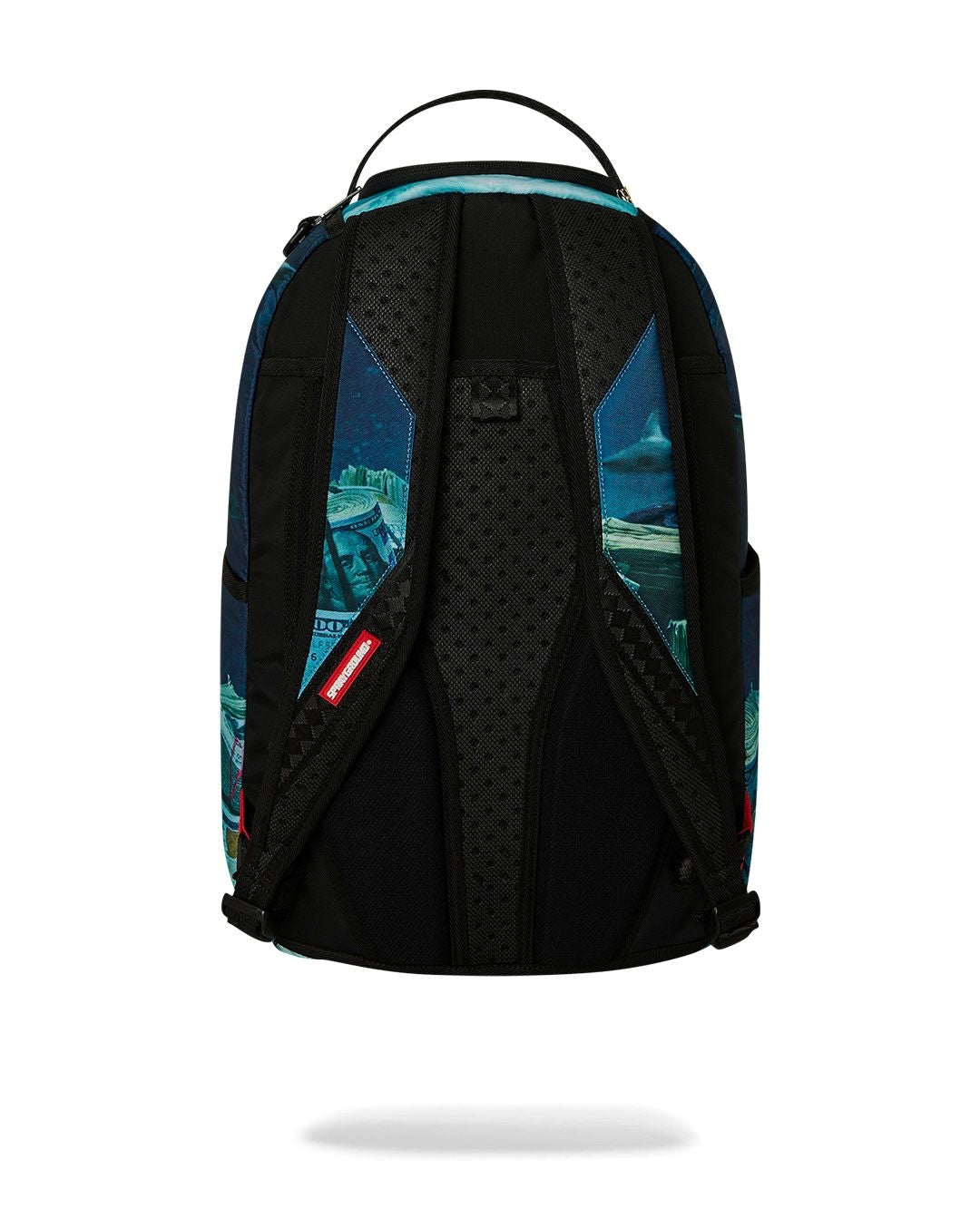 Zaino Sprayground blu SHARK UNDER WATER WITH MONEY BACKPACK 