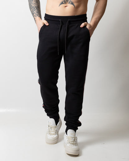 Pantalone GCDS Essentials in felpa "Logo Tape" uomo