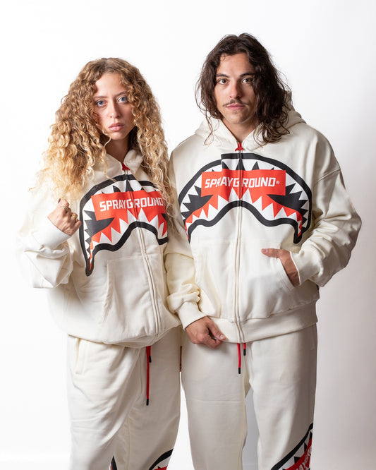 Felpa Sprayground fullzip con cappuccio "Smash Logo"