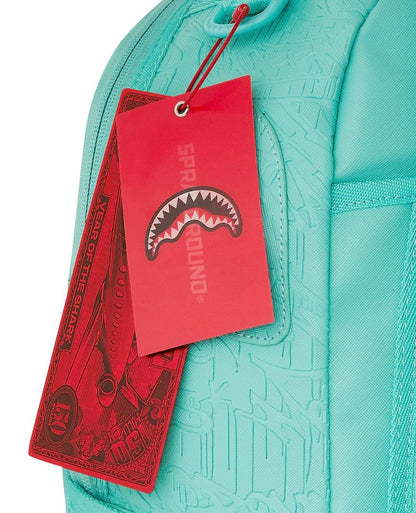 Zaino Sprayground acqua Embossed graffiti  backpack