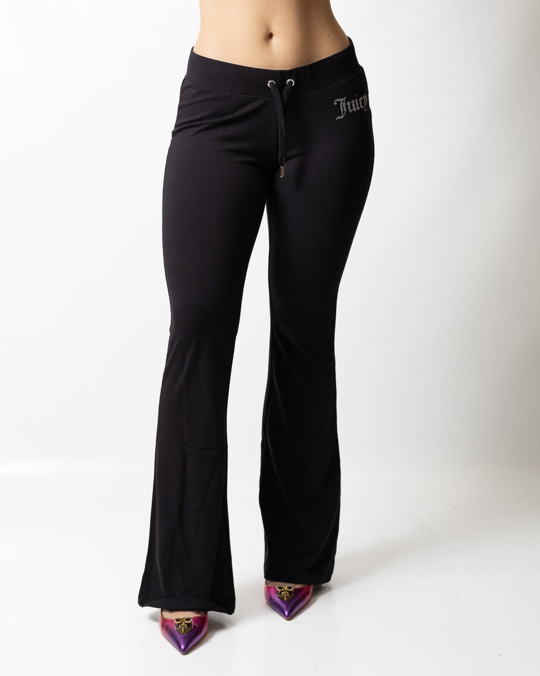 Pantalone Juicy Couture a zampa "Apollo Diamante" donna